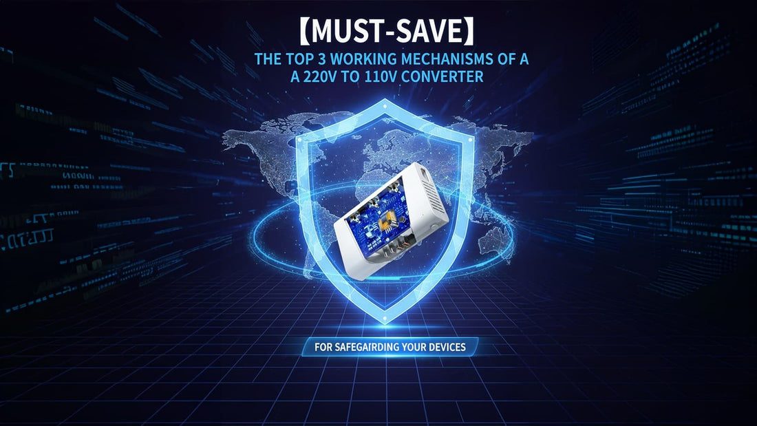 【Must-Save】The Top 3 Working Mechanisms of a 220V to 110V Converter for Safeguarding Your Devices