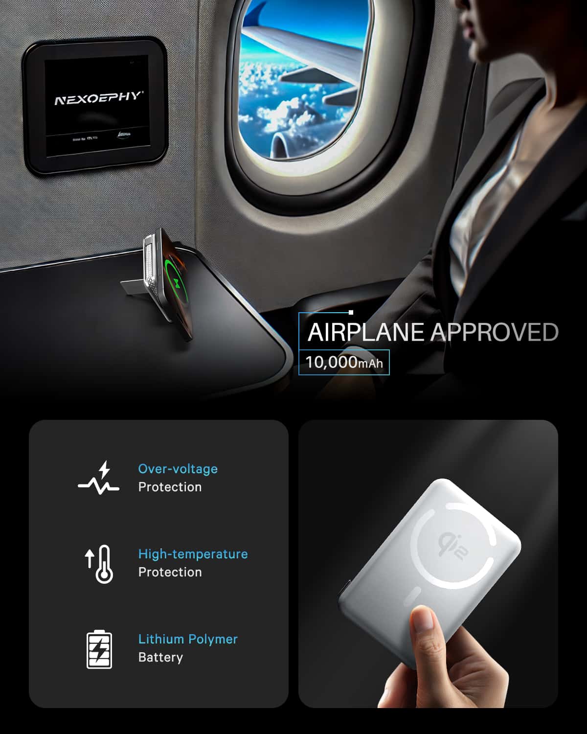 QI2 Travel Magnetic Wireless Power Bank