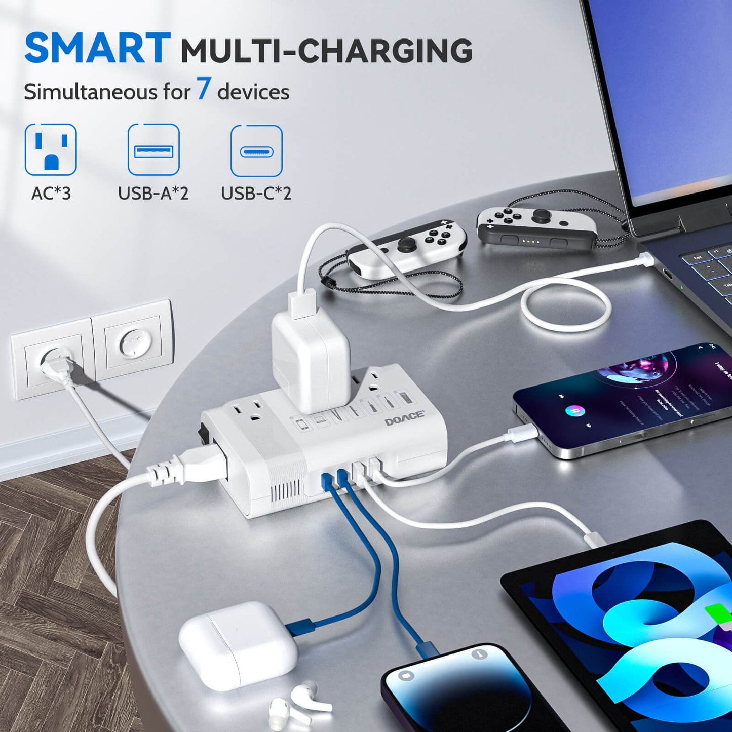 DOACE LC-X30 100% pure sine wave 350W traveling voltage converter - DOACE Team