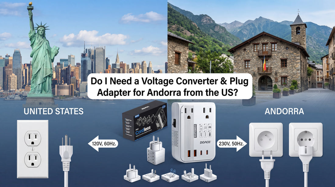 Do I Need a Voltage Converter & Plug Adapter for Andorra from the US