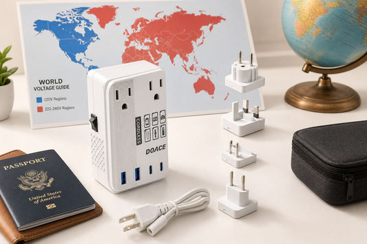 What Do 110V, 220V, 50Hz, and 60Hz Actually Mean for Travelers?