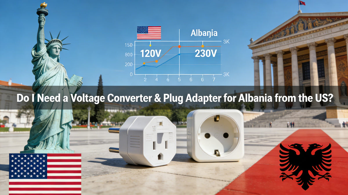 Do I Need a Voltage Converter & Plug Adapter for Albania from the US ...