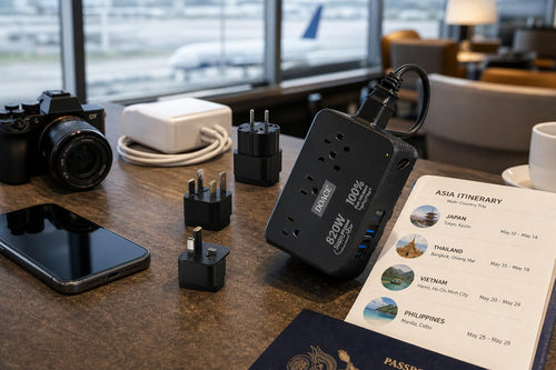 What Power Adapters Do I Need for Japan, Thailand, Vietnam, and the Philippines in One Trip?