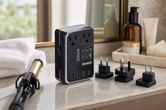Can I Use My US Curling Iron Abroad? Adapter, Converter, and Dual-Voltage Rules