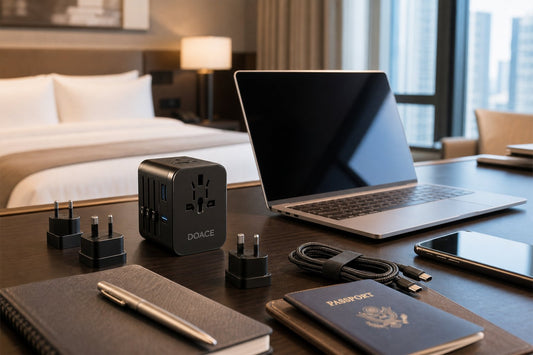 What Is the Standard Travel Power Kit for Corporate Teams Going Abroad?