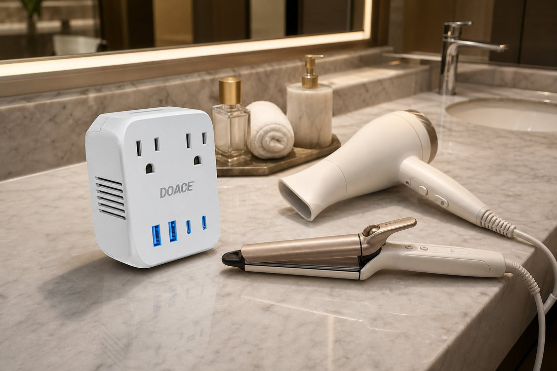 DOACE HC-X11 vs C15: Which High-Wattage Travel Converter Is Right for You?