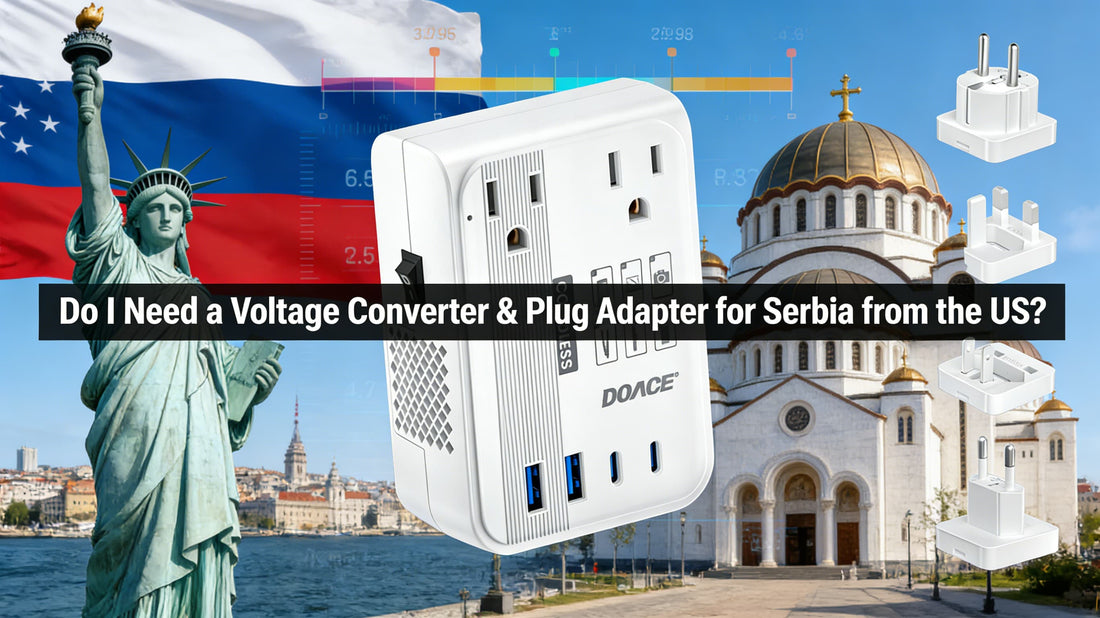 Do I Need a Voltage Converter & Plug Adapter for Serbia from the US?