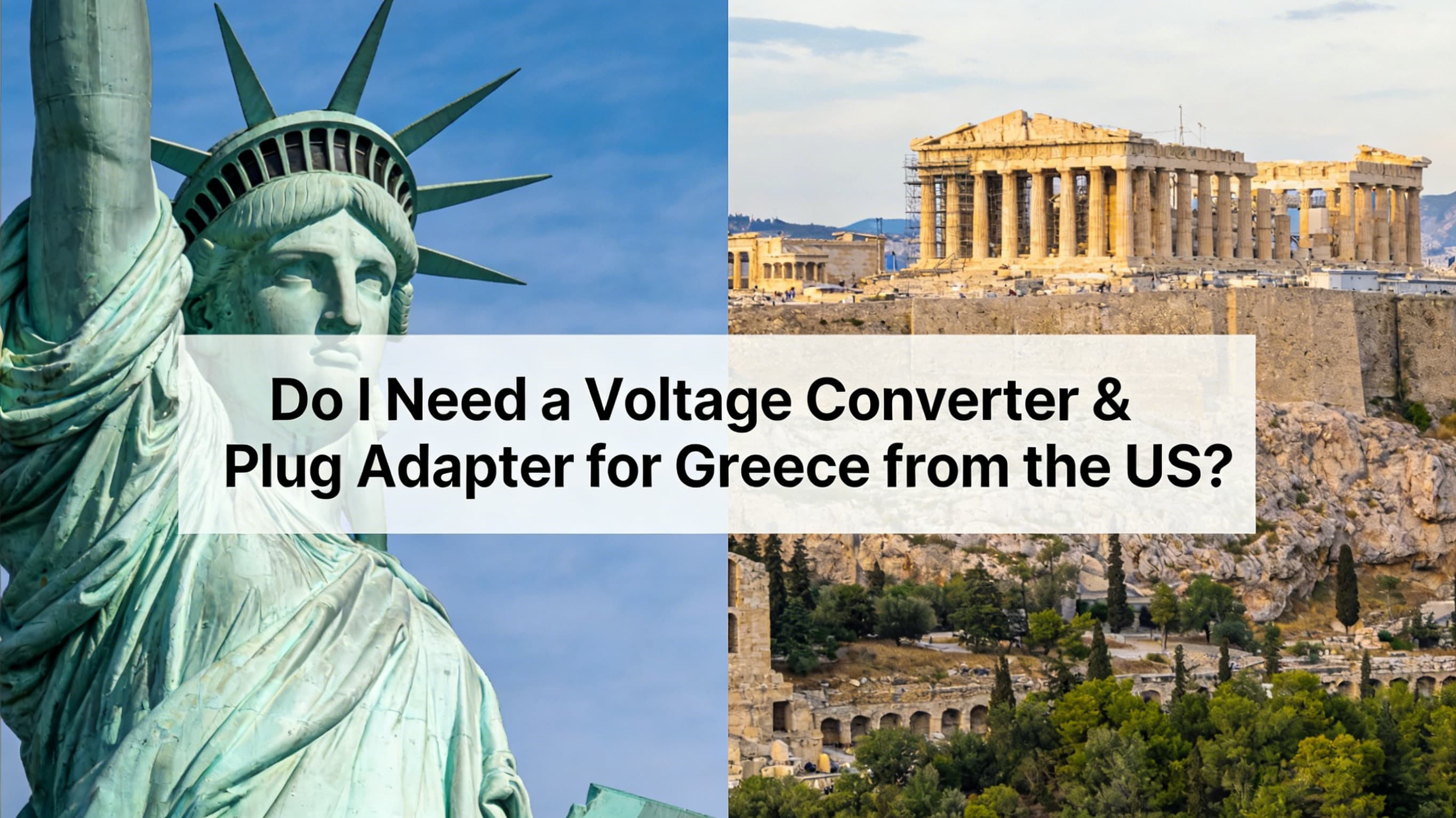 Do I Need a Voltage Converter & Plug Adapter for Greece from the US ...