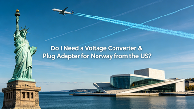Do I Need a Voltage Converter & Plug Adapter for Norway from the US?
