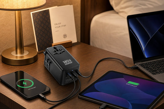 How Do I Charge 4 to 6 Devices for My Family on One International Trip?