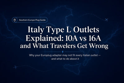 Italy Type L Outlets Explained: 10A vs 16A and What Travelers Get Wrong