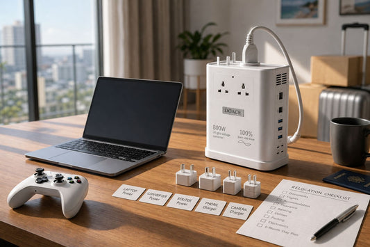 How Do I Set Up Power for a Long-Term Stay Abroad (6 Months or More)?