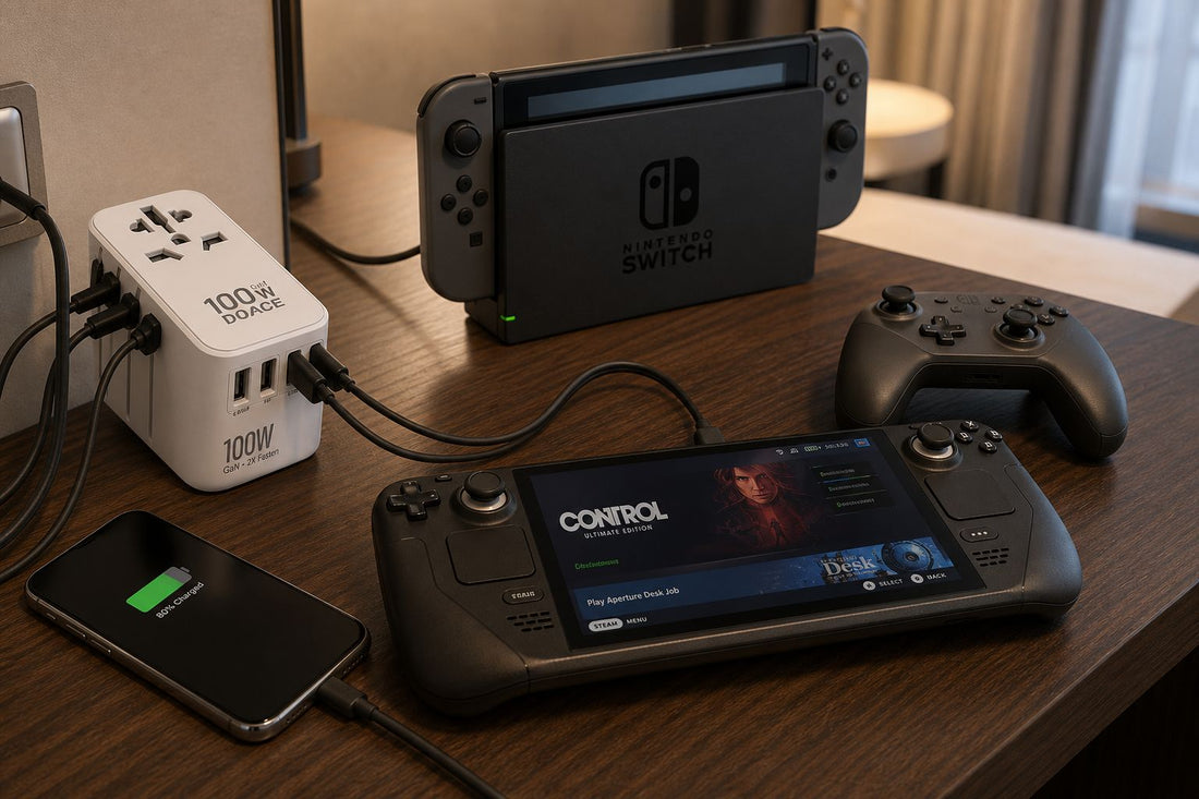 Can I Charge My Nintendo Switch, Steam Deck, or PS5 Abroad?