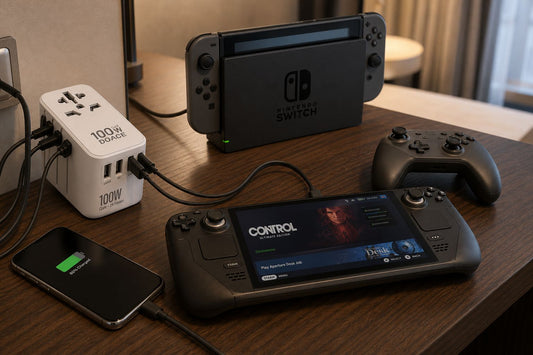 Can I Charge My Nintendo Switch, Steam Deck, or PS5 Abroad?