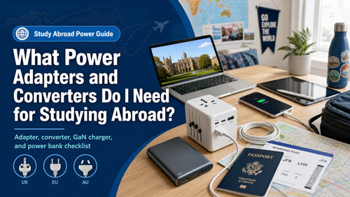 What Power Adapters and Converters Do I Need for Studying Abroad?