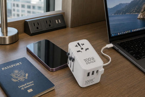 Travel Power Strip vs Outlet Extender: What Is Safe for Hotels and Cruises?