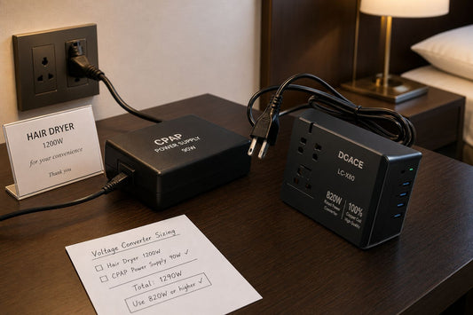 What Size Voltage Converter Do I Need for International Travel?