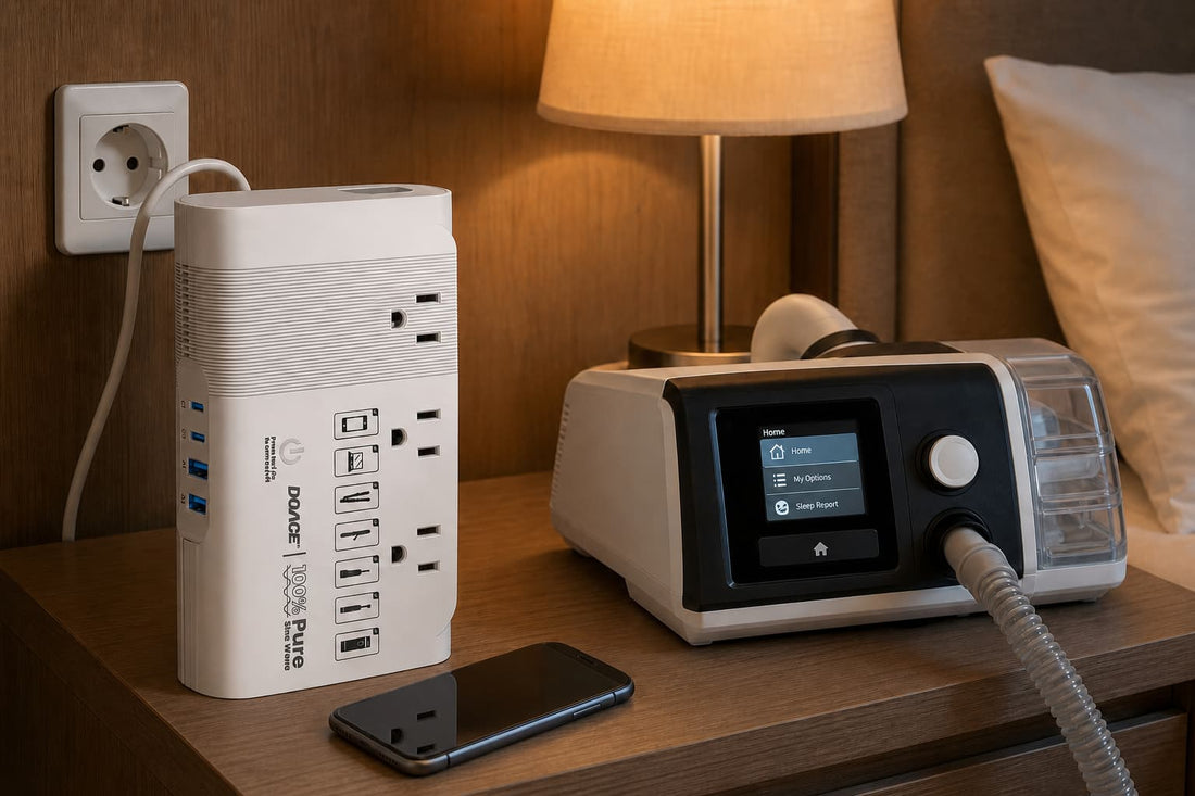 Should I Use a Pure Sine Wave Converter for My CPAP When Traveling Abroad?
