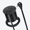 DOACE Recessed Power Grommet with USB-C Charging