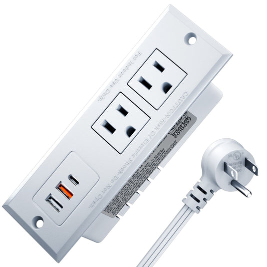 DOACE Recessed Power Strip