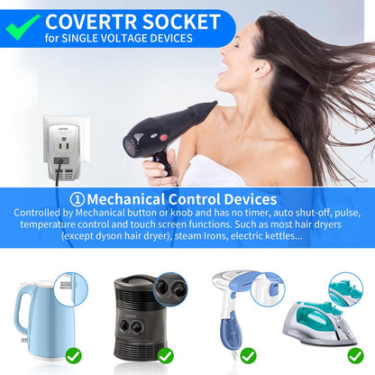 Wholesale DOACE C11 Travel Voltage Converter - DOACE Direct