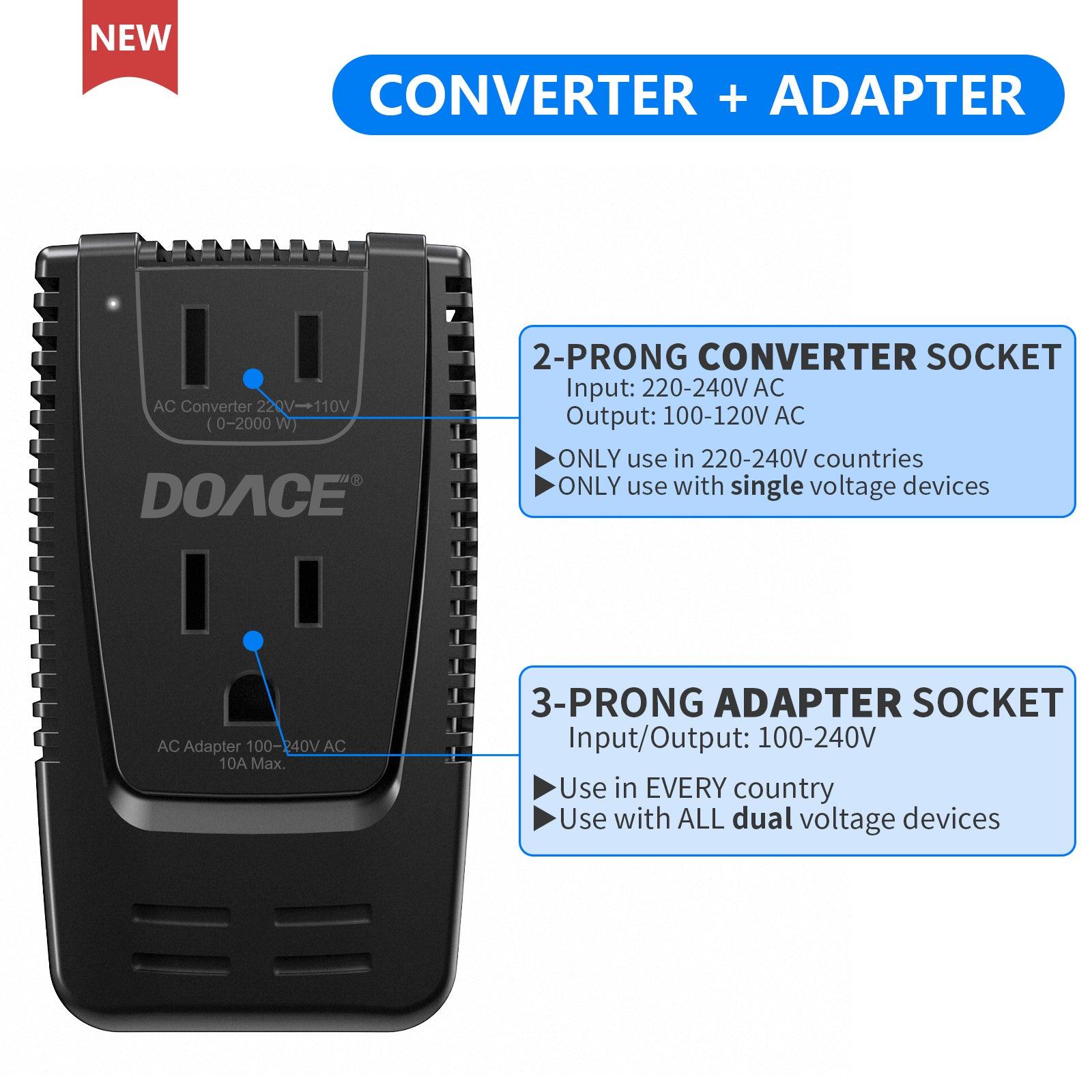 Wholesale DOACE C13 Travel Voltage Converter - DOACE Direct
